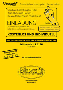 Fussgold Prospekt - Fussgold Halberstadt