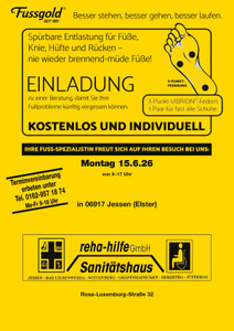 Fussgold Prospekt - Fussgold Jessen