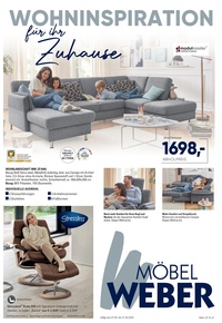 Möbel Weber Prospekt - Möbel Weber, Herxheim Wohninspiration für Ihr Zuhause