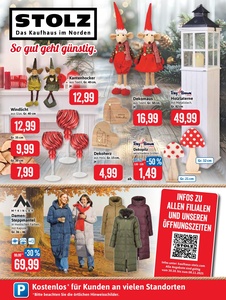 Kaufhaus Stolz Prospekt - Angebote ab 30.10.