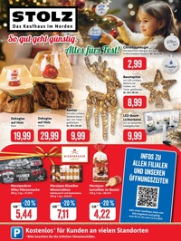 Kaufhaus Stolz Prospekt - Alles für Fest!