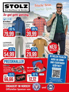 Kaufhaus Stolz Prospekt - Angebote ab 13.04.