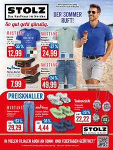 Kaufhaus Stolz Prospekt - Angebote ab 30.04.