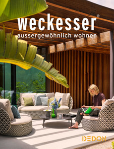weckesser Prospekt - Gartenmöbel