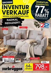 Zurbrüggen Prospekt - Inventur Verkauf