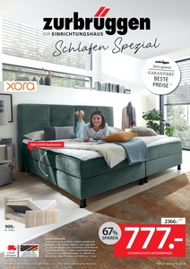 Zurbrüggen Prospekt - Online Schlafen 02-2025
