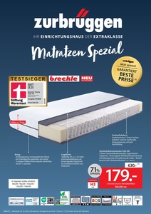 Zurbrüggen Prospekt - Indoor Matratzen 02-2025