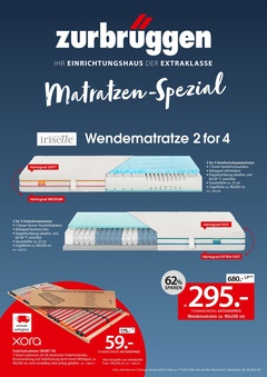 Zurbrüggen Prospekt - Matratzen-Spezial - Seite 1