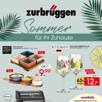 Zurbrüggen Prospekt - Grillen