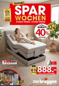 Zurbrüggen Prospekt - Zurbrüggen Wohnzentrum GmbH
