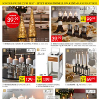 Zurbrüggen Prospekt - Günstige Weihnachtsdeko für ein stimmungsvolles Fest Angebote