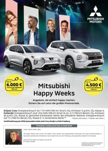H+R Automobile Prospekt - Mitsubishi Happy Weeks
