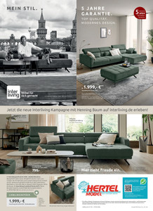 Hertel Möbel Prospekt - Wohnen + Küche