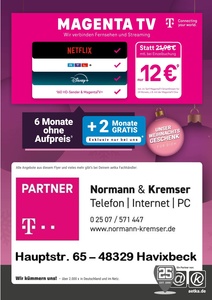 Telekom Prospekt - Normann und Kremser Das Auto Haus
