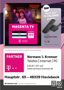 Telekom Prospekt - Normann und Kremser Das Auto Haus