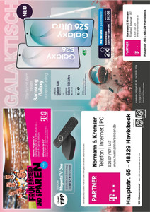 Telekom Prospekt - Normann und Kremser Das Auto Haus