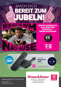 Telekom Prospekt - Normann und Kremser Das Auto Haus