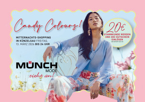 Münch Mode Prospekt - Mitternachsshopping