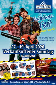 Eisen-Wagner Prospekt - Frühlingsfest