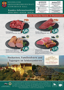 Bäuerliche Erzeugergemeinschaft Schwäbisch Hall Prospekt - 2026/09 | Bäuerl. Erzeugergem. KW10/11