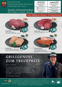 Bäuerliche Erzeugergemeinschaft Schwäbisch Hall Prospekt - 2026/11 | Bäuerl. Erzeugergemein. KW 12-13