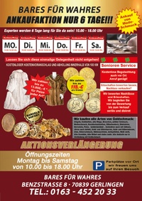Goldankauf Prospekt - Angebote ab 22.05.