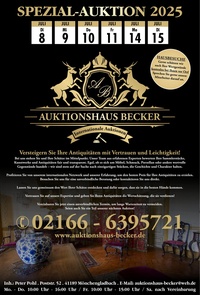 Auktionshaus Becker Prospekt - Auktionshaus Becker