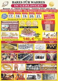 Goldankauf Prospekt - Angebote ab 15.11.