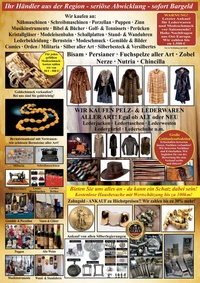 Goldankauf Prospekt - Antiquitäten Rafal Sztamberek