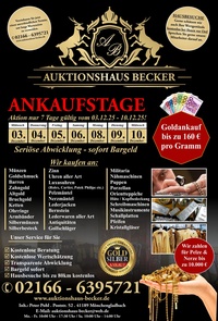 Auktionshaus Becker Prospekt - Auktionshaus Becker