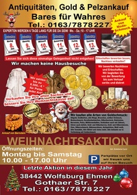 Goldankauf Prospekt - Angebote ab 08.12.