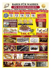 Goldankauf Prospekt - Angebote ab 10.01.