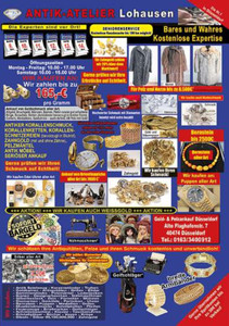 Goldankauf Prospekt - Antik Atelier Osol
