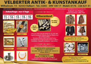 Goldankauf Prospekt - Velbert An.-Verkauf Antik und Kunst