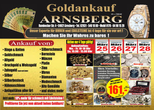 Goldankauf Prospekt - Angebote ab 25.03.
