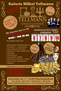 Antiquitäten & Kunsthandel Tellmann Prospekt - Antiquitäten & Kunsthandel Tellmann