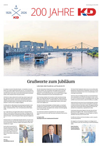 Köln-Düsseldorfer Schiffahrt Prospekt - Köln-Düsseldorfer