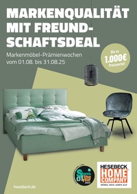Hesebeck Home Company Prospekt - Angebote ab 02.08.