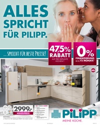 Möbel PiLiPP Prospekt - Alles spricht für Pilipp