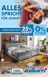 Möbel PiLiPP Prospekt - ALLES SPRICHT FÜR AVANTI