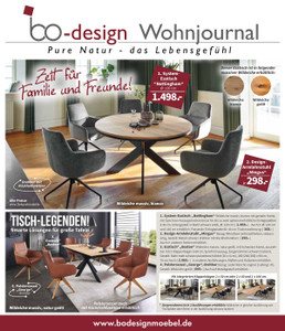 bo-design Prospekt - Zeit für Familie und Freunde!