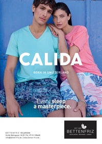 Betten Friz Prospekt - CALIDA