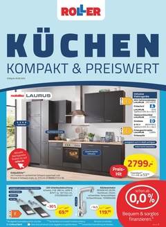 ROLLER Prospekt - Küchen Kompakt & Preiswert
