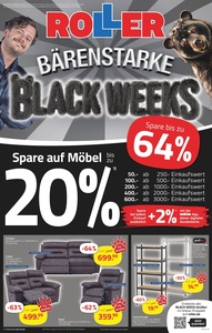 ROLLER Prospekt - Bärenstarke Black Weeks