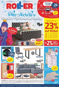 ROLLER Prospekt - Schneeflöckchen - Preis-Schöckchen