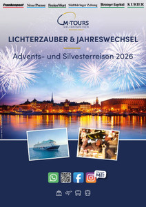 Frankenpost Prospekt - Advents- und Silvesterreisen 2026