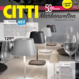 CITTI Markt Prospekt - Markenwelten