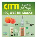 CITTI Markt Prospekt - Herbstliche Angebote Angebote