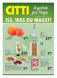 CITTI Markt Prospekt - Angebote für Profis