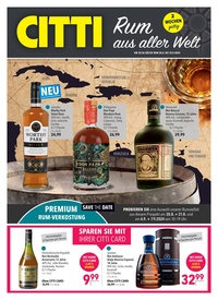 CITTI Markt Prospekt - Rum aus aller Welt